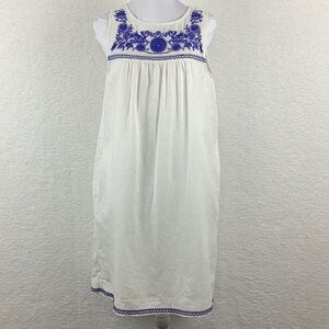 J. Crew Women’s Size XS Sleeveless Embroidered Dress.